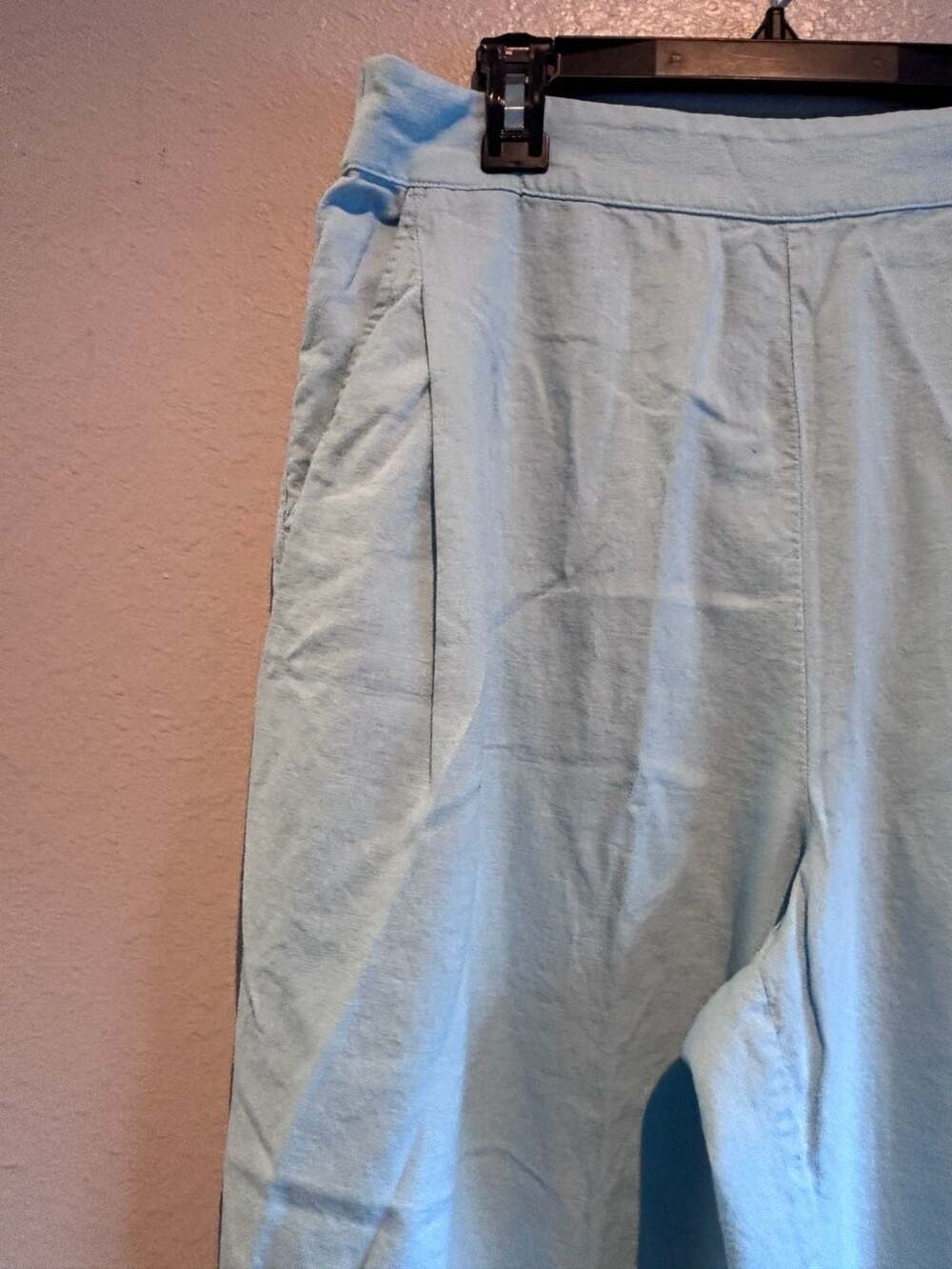 Madewell light blue Linen Pants size 8 - Picture 4 of 13